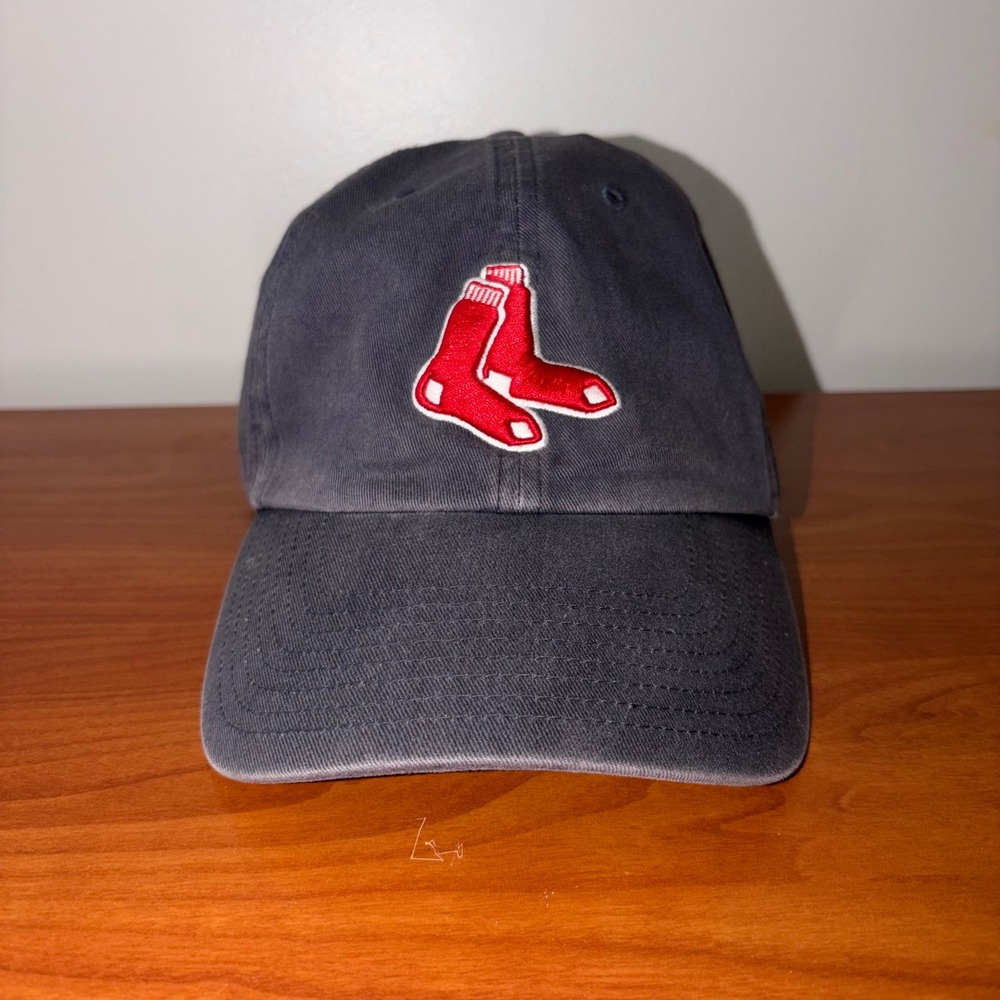 Boston Red Sox Twins Enterprise The Franchise Fitted Hat Navy Blue Size M MLB